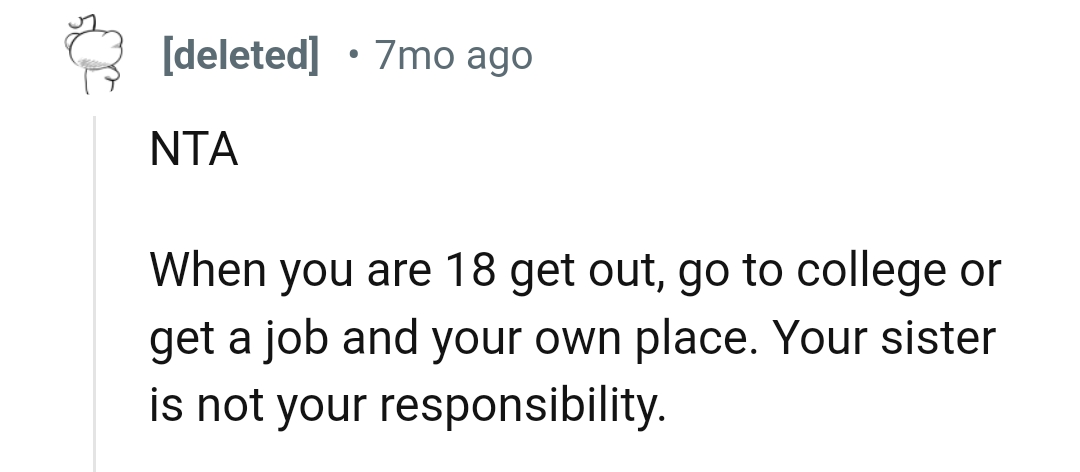 And the comments from other Redditors roll in...