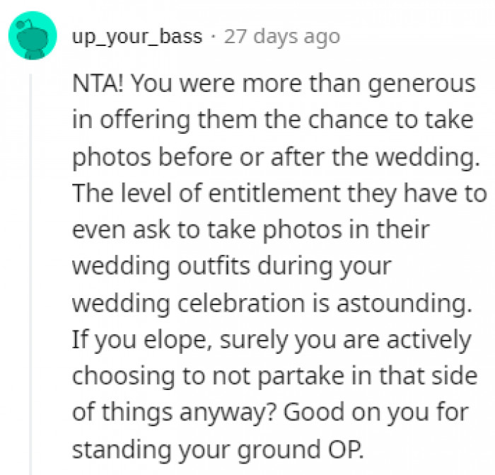 More Than Generous to Them