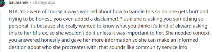 10. Asking something personal
