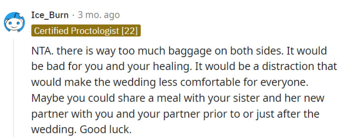 Skipping the wedding—it's like RSVP'ing 