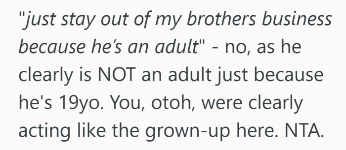 Being an adult on paper doesn’t always show up in how someone treats people.