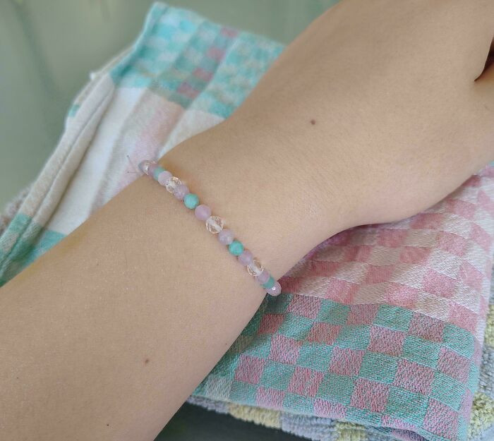 "My Bracelet And This Towel"
