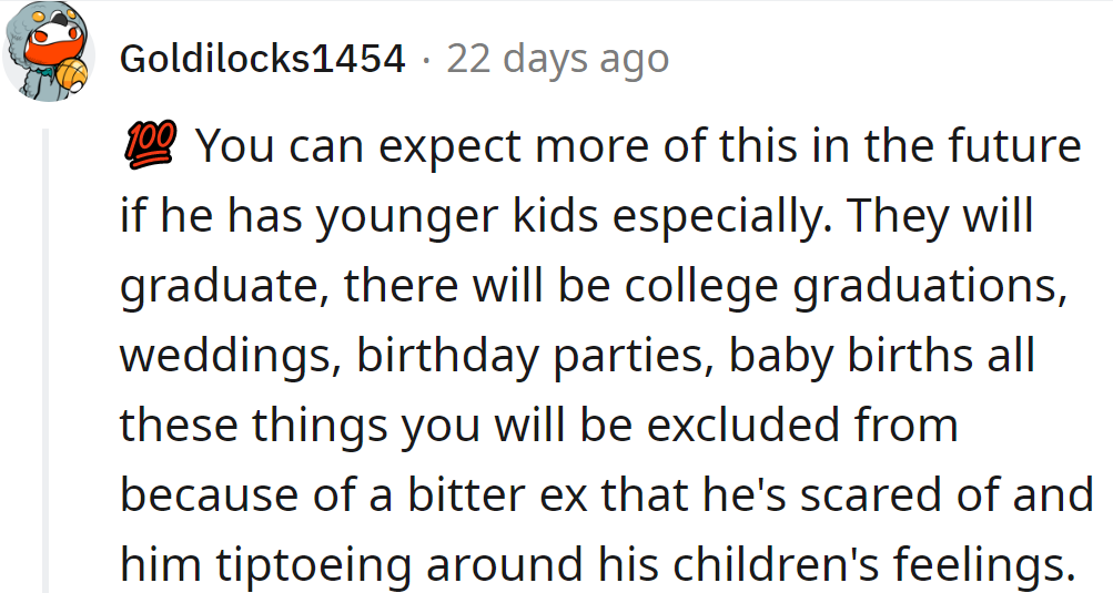 This could be just the start of banishing her from every single event in the future.