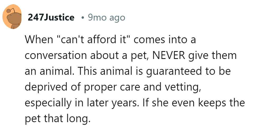Empty pockets, empty pet bowls. It's a no-go zone.