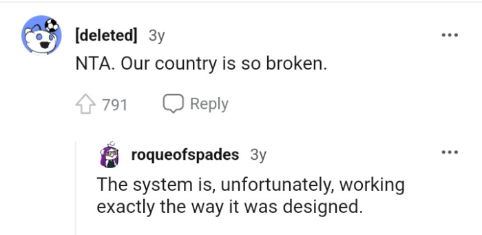 The comments rolled in, in their thousands, and here are some of the most upvoted ones