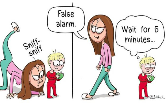 4. Do all moms do it, or am I mistaken?