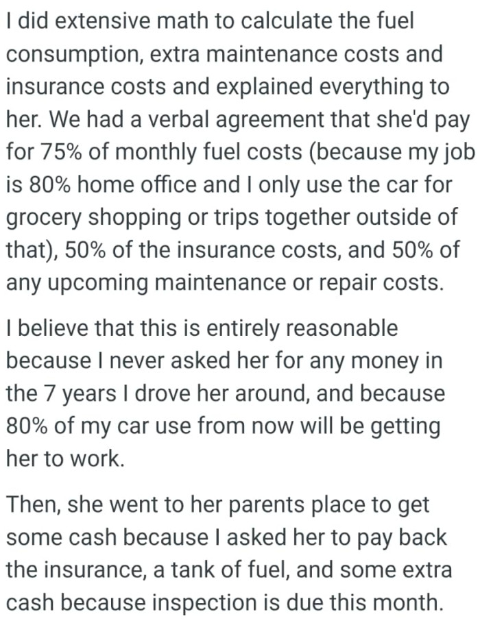 This is entirely reasonable