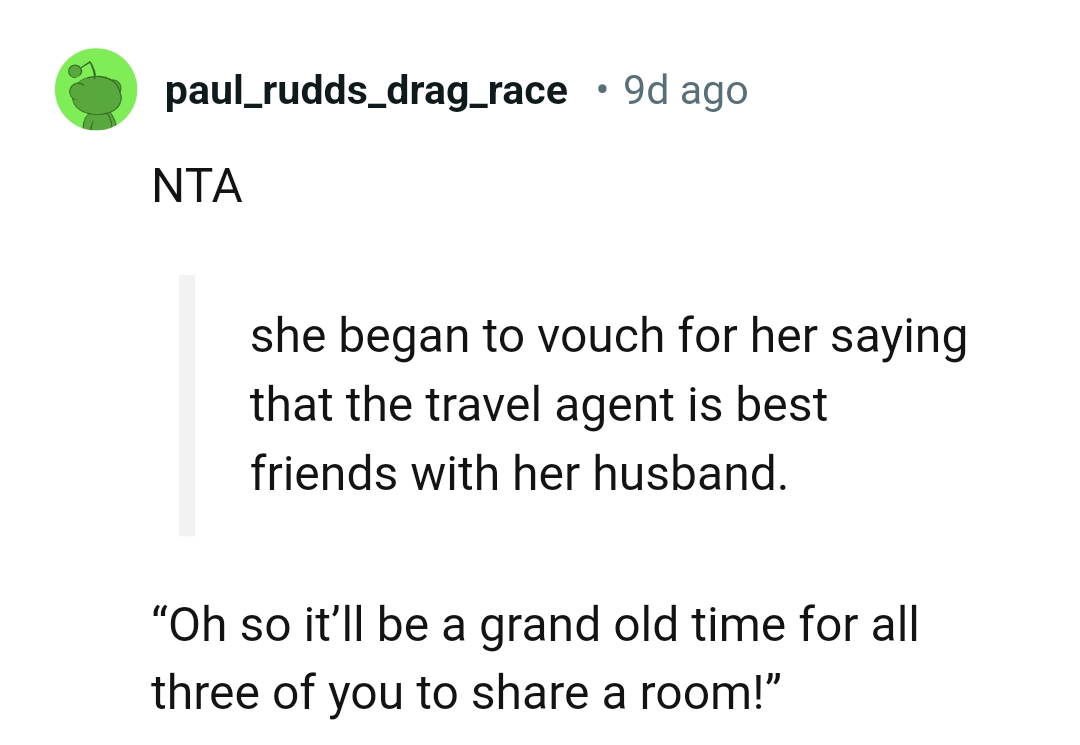 They can all share a room