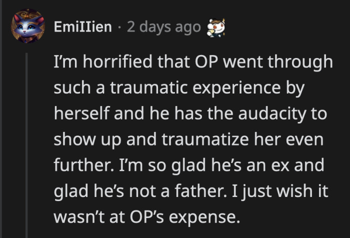 Lewis does not deserve to be anybody's dad