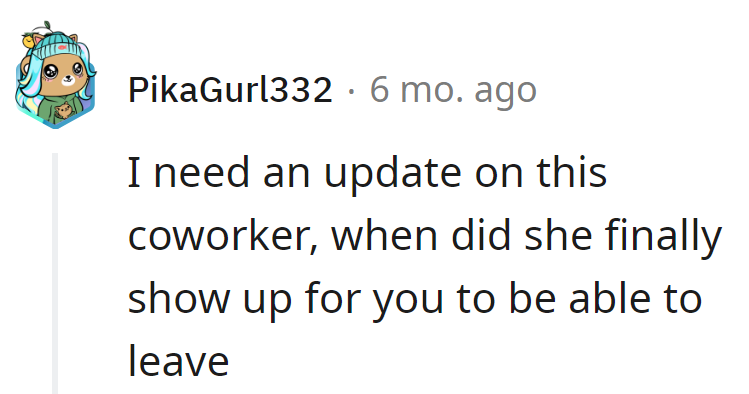 Yep, an update is needed!