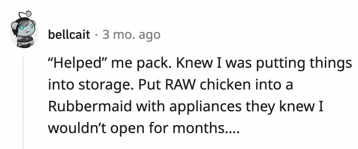 4. This is brilliantly diabolical and petty!