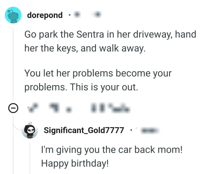 We've gathered some of the most upvoted comments from other Redditors for you to read through below