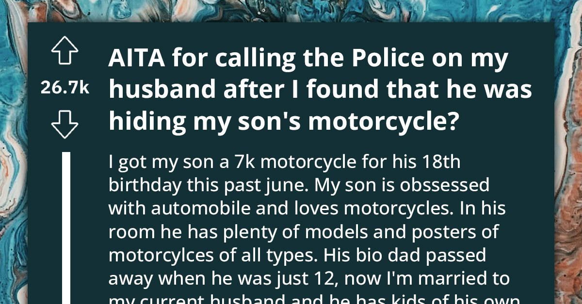 Man Decides To Hide His Stepson's Birthday Gift Because He Feels It's A Waste Of Money, Wife Finds Out And Calls The Cops On Him