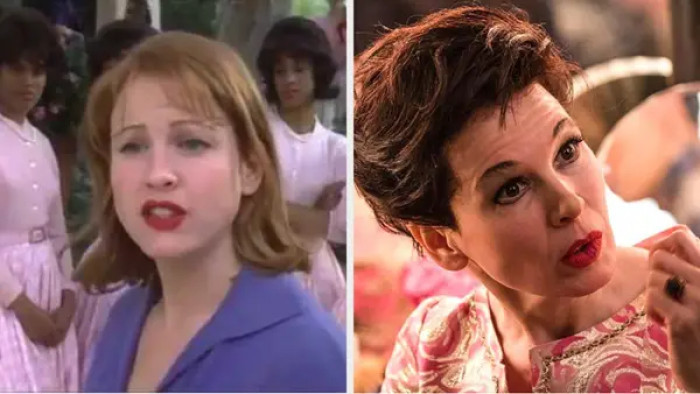 10. Renée Zellweger as Susanne in Shake, Rattle and Rock! (1994) and Judy Garland in Judy (2019)