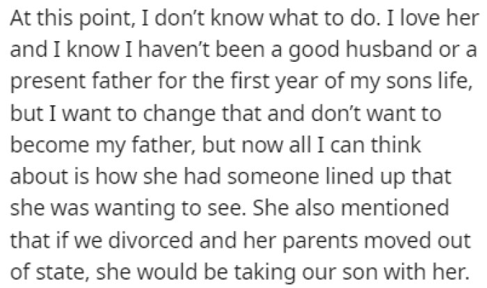 OP has no idea what to do next