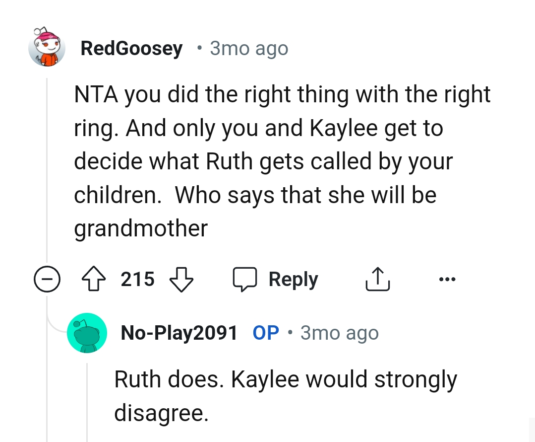 The OP did the right thing