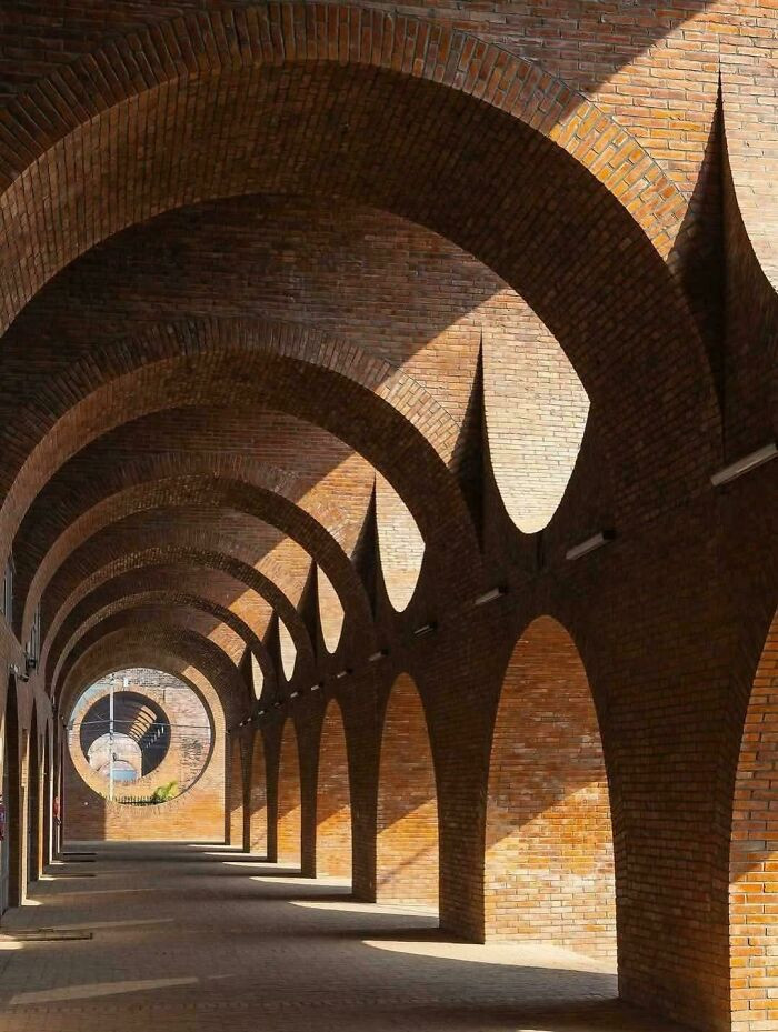 "The Magic Of Bricks. Lumbini Museum, Nepal, By The Legend Kenzo Tange, 1978"