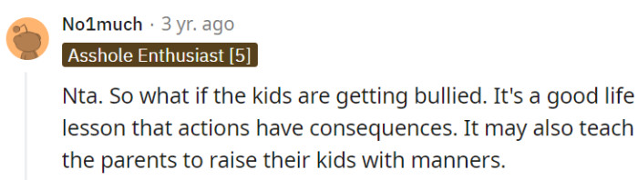 It wasn't right at all.