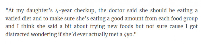 I think this just means four types of food, which essentially could mean four different snacks.