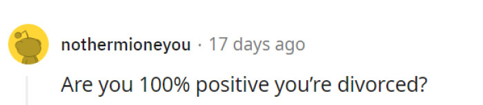 Oops, take a few steps back and ensure that you are, OP!