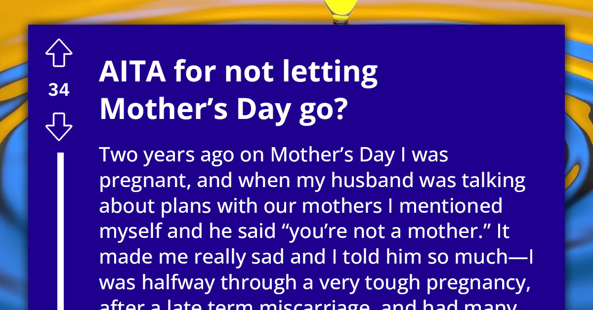 Man Keeps On Getting His Wife Ridiculous Gifts For Mother's Day, Wife Calls Him Out And Redditors Back Her