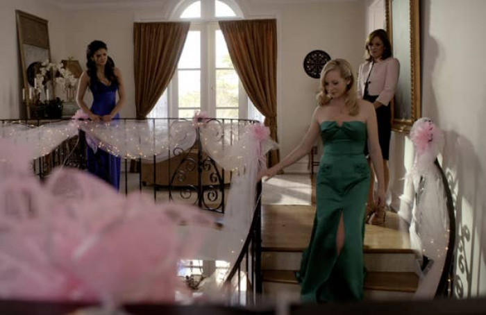 13. The Miss Mystic Falls pageant episode from The Vampire Diaries Season 1 is one that stands out because it establishes the annual nature of the event.
