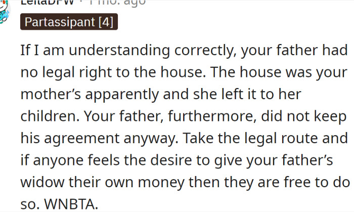 Take the legal route.