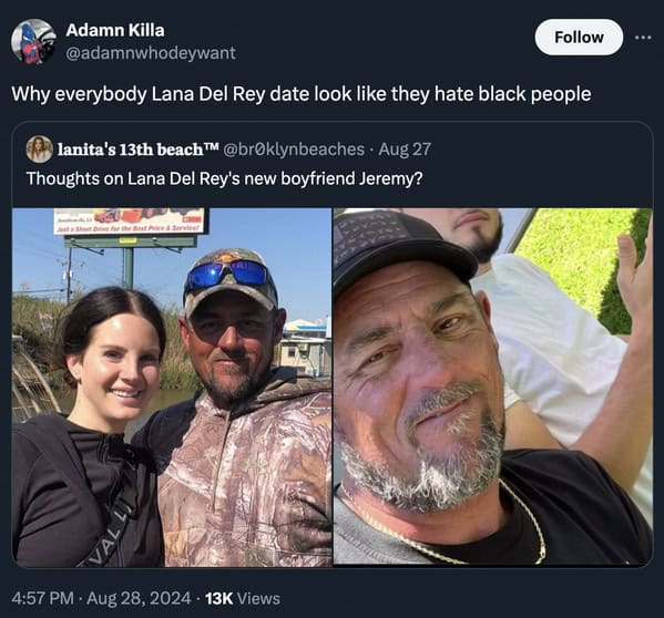 14. When they look like they hate black people