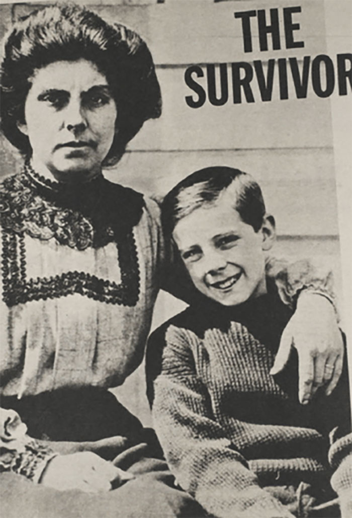 19. We don't hear much about Titanic survivors.