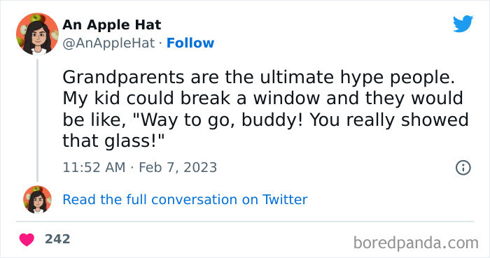 39. Grandparents Are the Ultimate Hype People