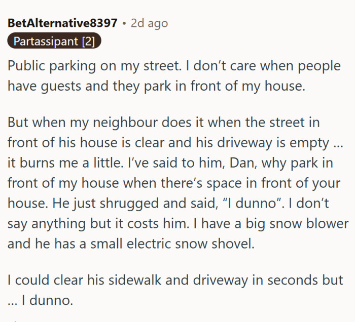 Petty revenge at its finest....
