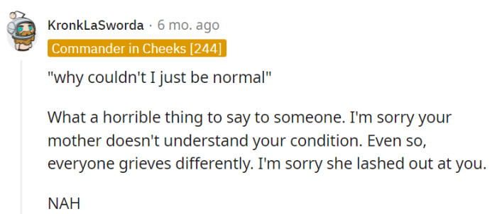 Embrace your uniqueness, OP, don't let hurtful comments define you.