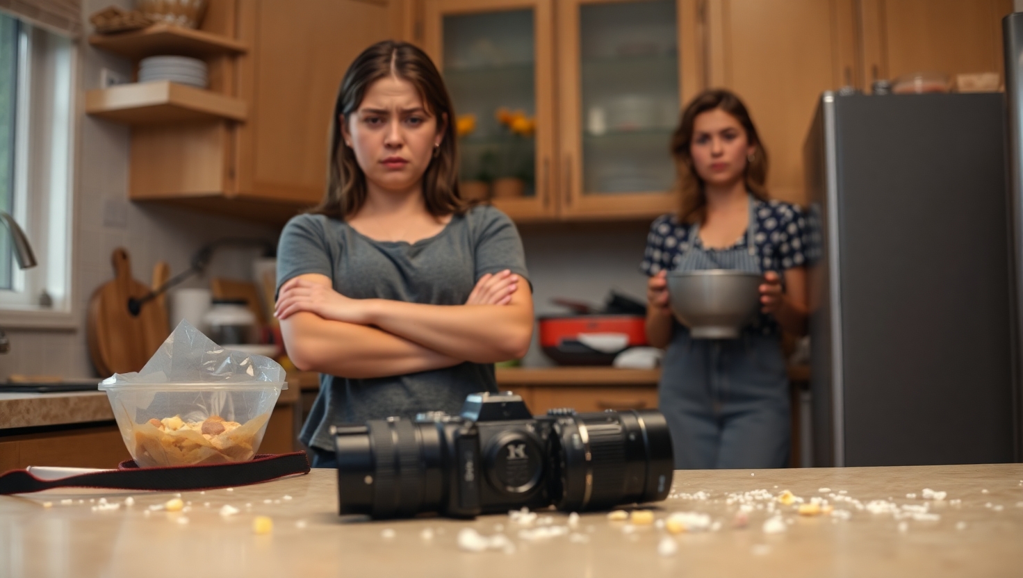 AITA for Requesting My Cousin to Replace My Broken Camera Instead of Baking Me a Cake?