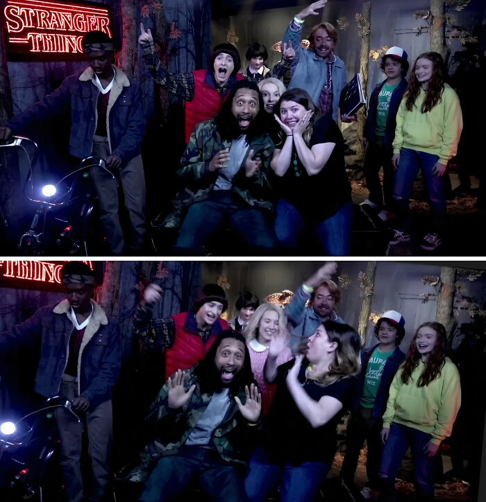 "Stranger Things Cast Surprises Fans At Madame Tussauds Wax Museum"