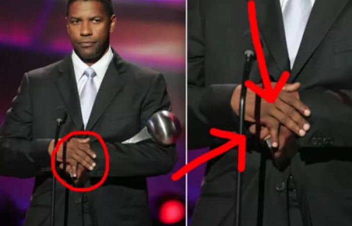 4. Denzel Washington has a deformed pinky because he has dislocated it so many times.