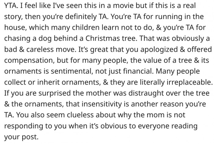 12. The accident is reckless and sounds like a movie script.