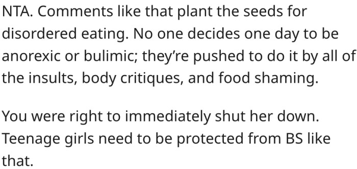 14. Teenagers must be protected from body shamers at all costs.