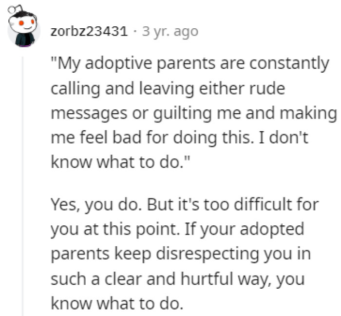 You know what to do, OP