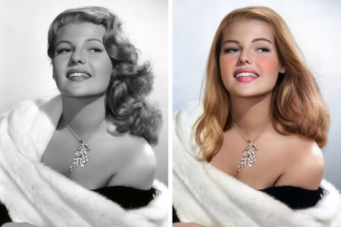10. Rita Hayworth (1918 to 1987)