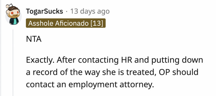 Although they think that HR couldn’t do much...