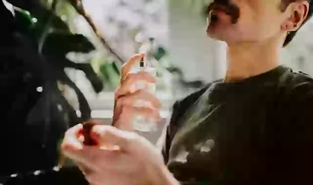 Each of them sniffed the other person’s t-shirt.