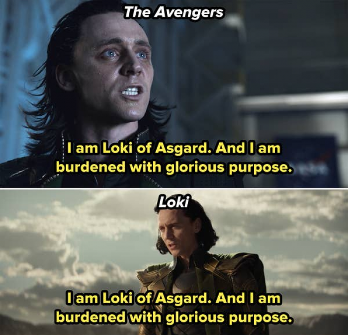 44. Loki reuses his iconic 