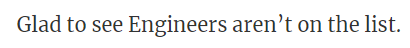 Engineers?