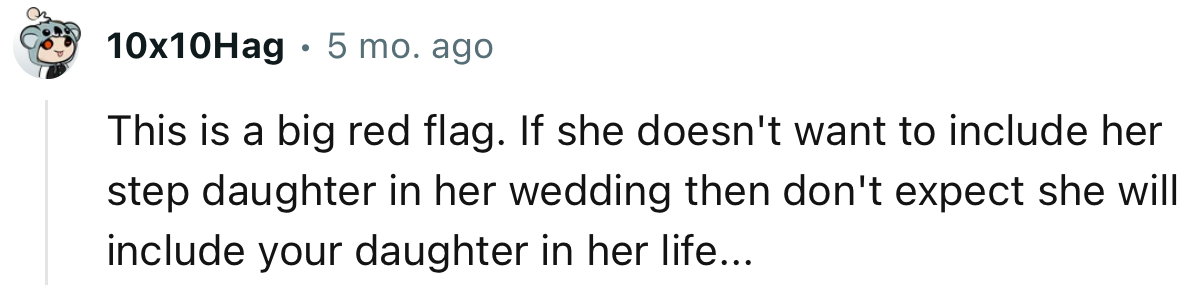 This Redditor Is Adamant That OP’s Fiancée Might Try to Push OP’s Daughter Out of Their Lives in the Long Run