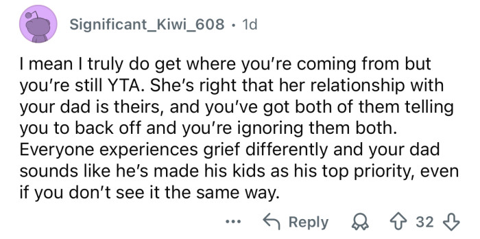 Grief is different for everyone.