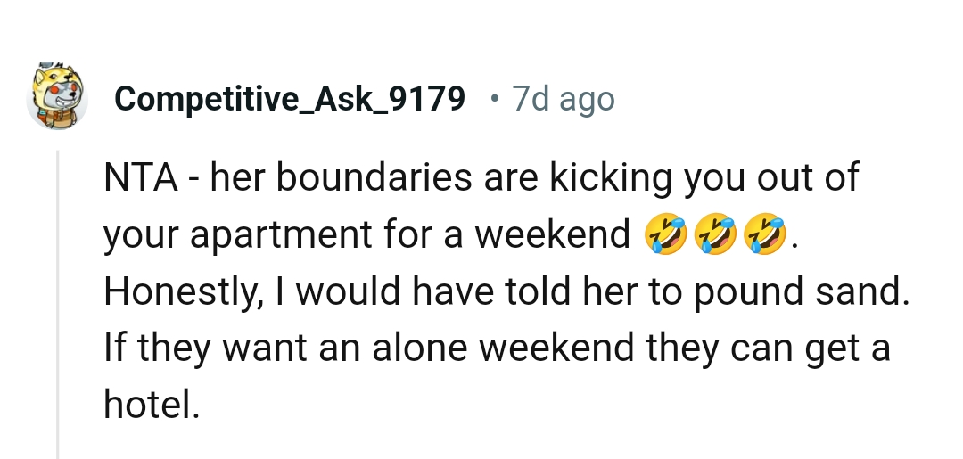 Here's some of the most upvoted comments from other Redditors for you to read through below