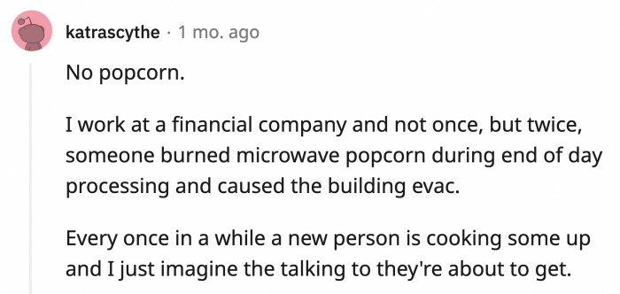 4. The secret is not using the popcorn mode