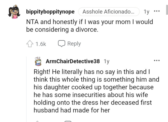 OP's Mom Considering a Divorce