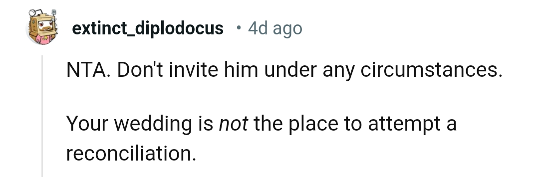 And the comments roll in...