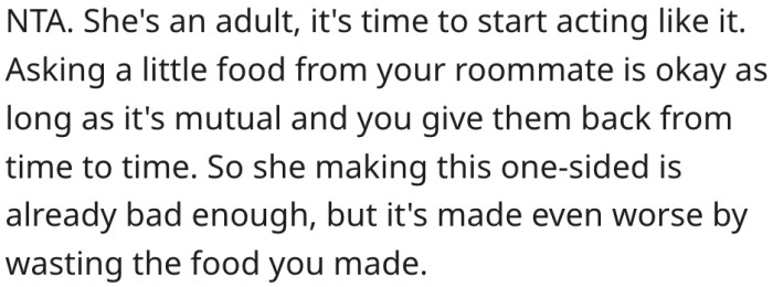 7. Ideally, assistance should be reciprocated.